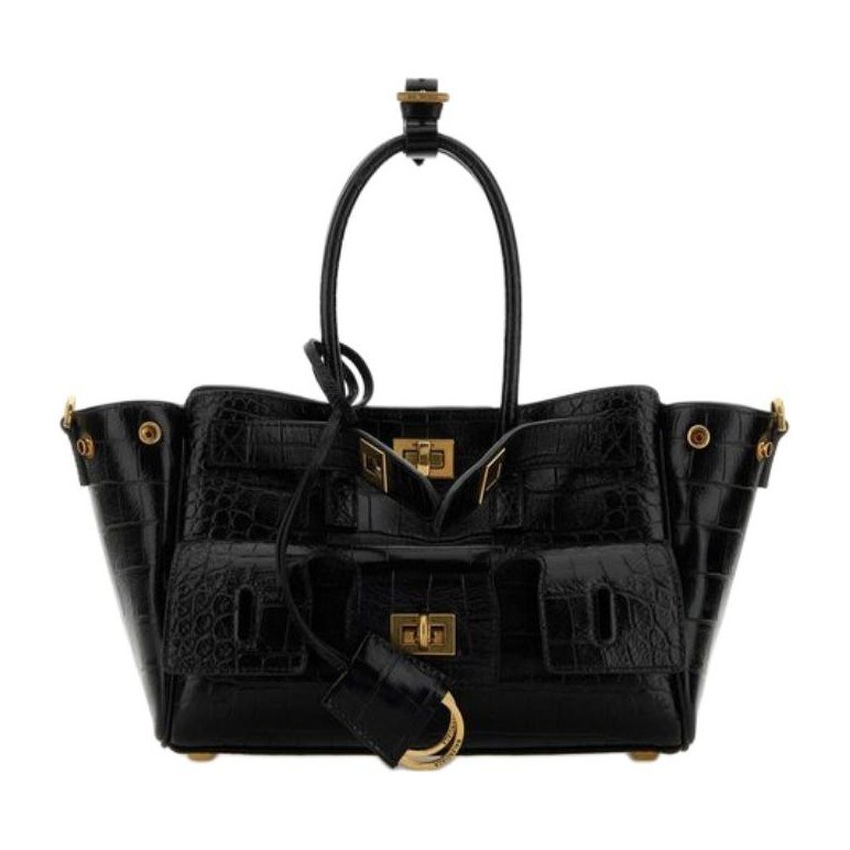 Balenciaga Bel Air Mini Tote Bag Black