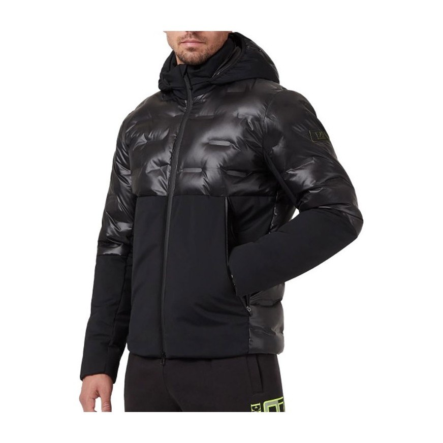 Emporio Armani Hooded Zip Jacket Black