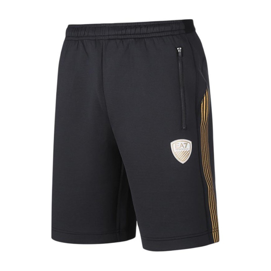 Emporio Armani EA7 Coal Black Shorts