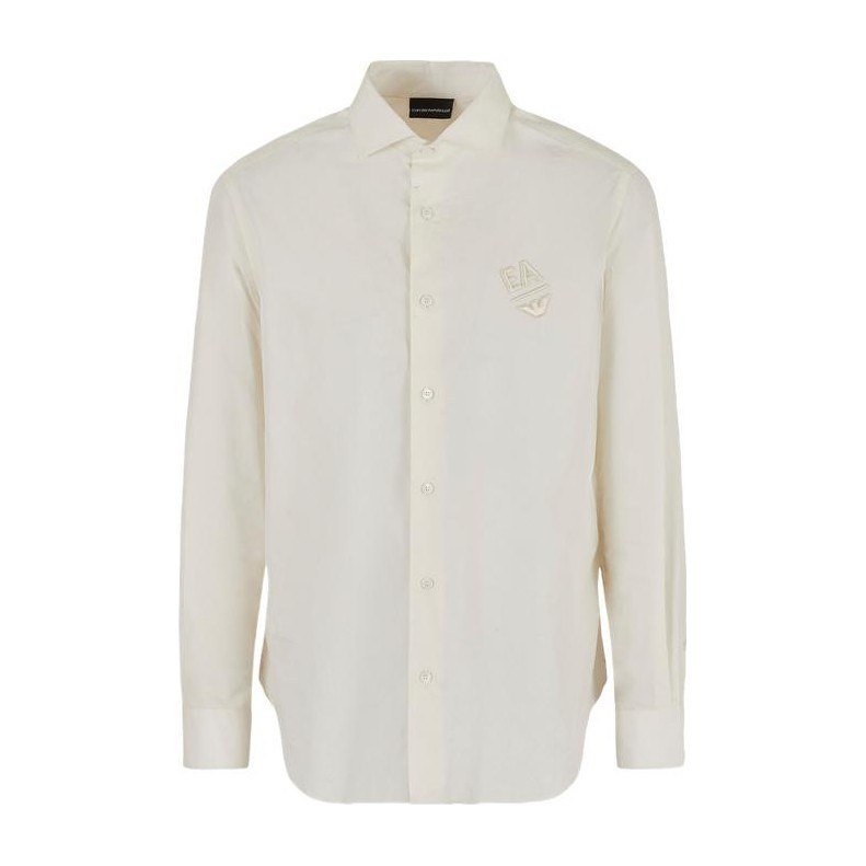 Emporio Armani SS24 Solid Single-Breasted Shirt