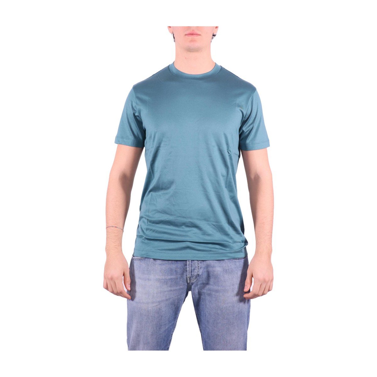 Emporio Armani Crew Neck T-Shirt Blue