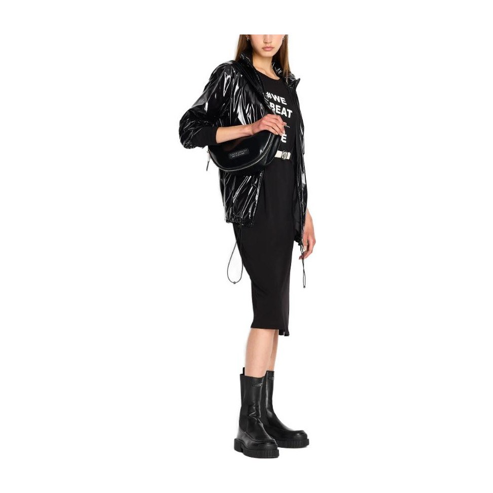 Armani Exchange FW23 Logo Dress Black