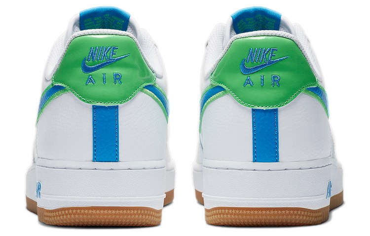 Nike Air Force 1 Low White Blue Green