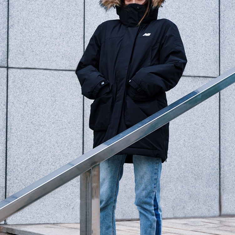 New Balance Workwear Mid-Length Down Jacket