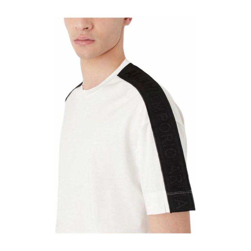 Emporio Armani SS23 Logo Tee White