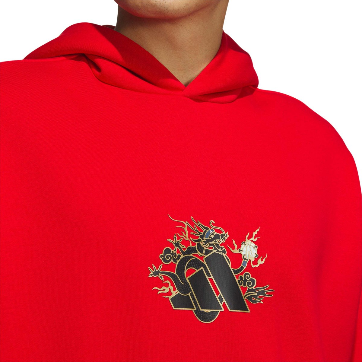 adidas Originals FW23 CNY Hoodie Red