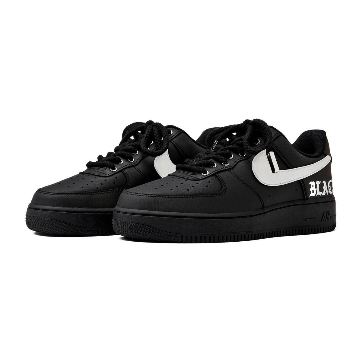 Nike Air Force 1 '07 Black Silver