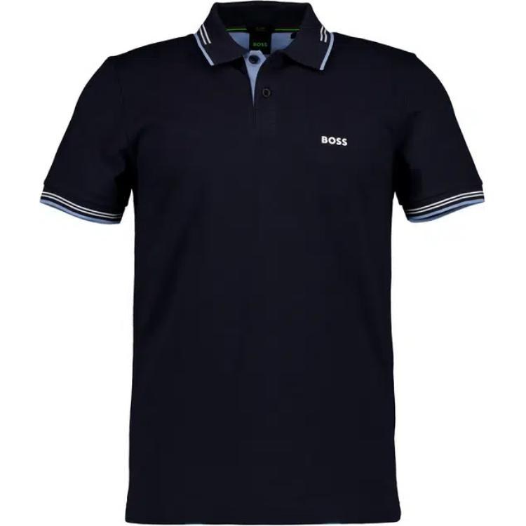 HUGO BOSS Slim Fit Polo Shirt Navy