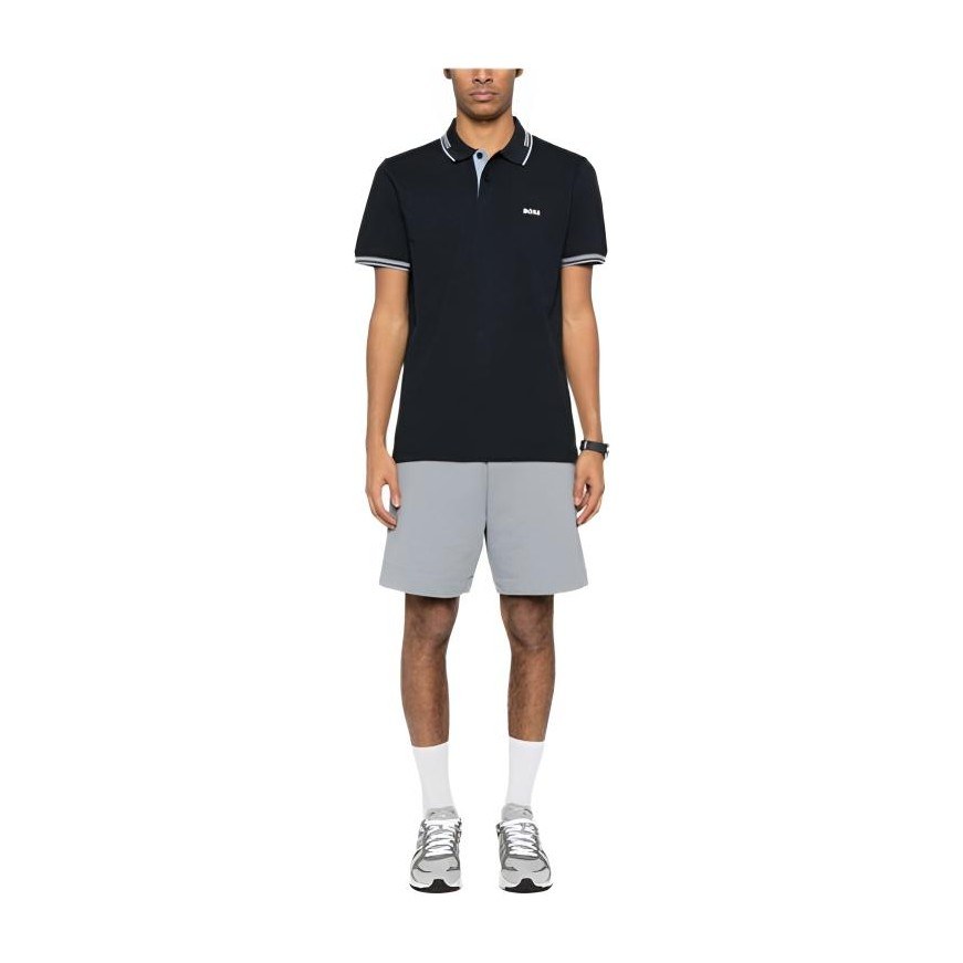 HUGO BOSS Slim Fit Polo Shirt Navy