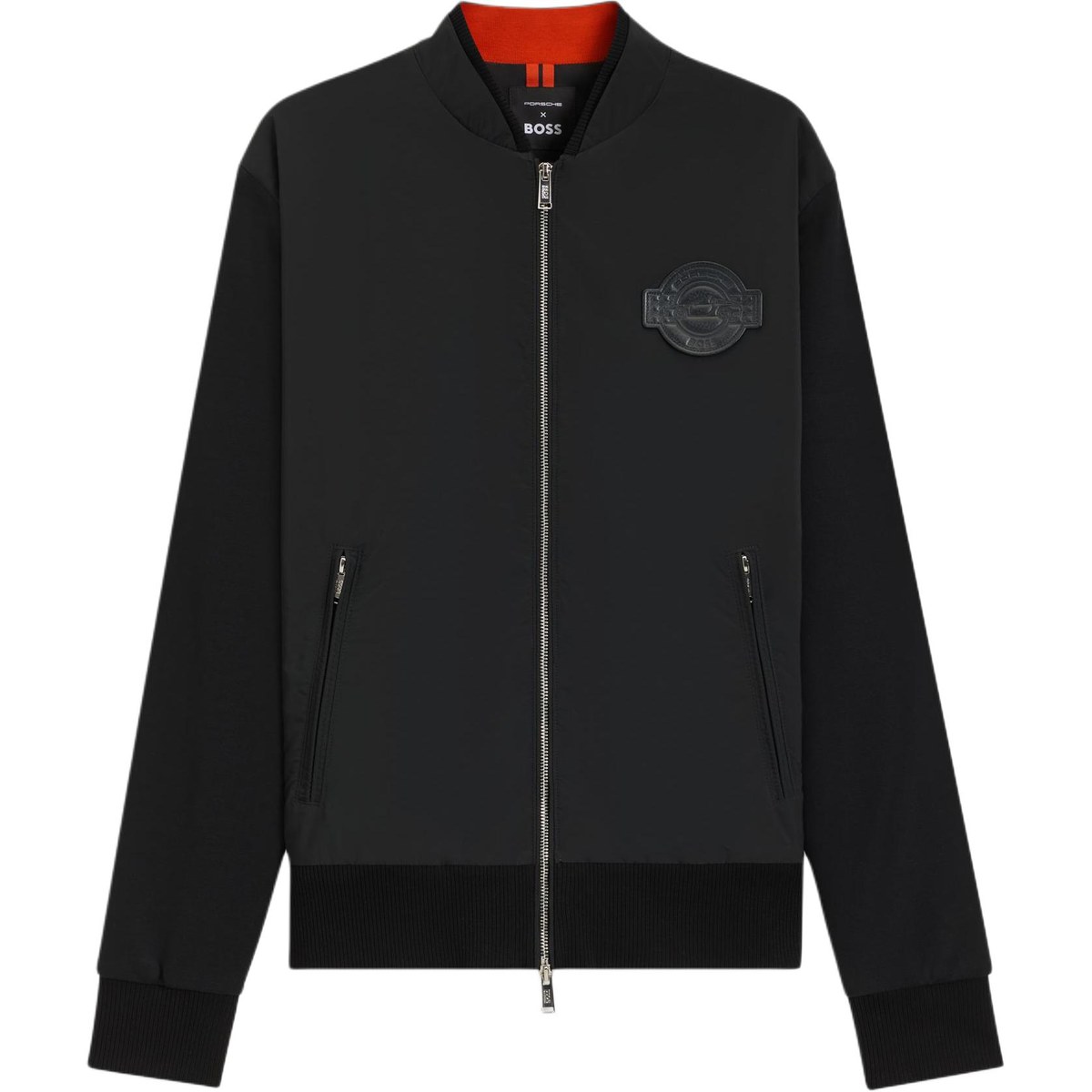 HUGO BOSS x Porsche Badge Zip Jacket Black