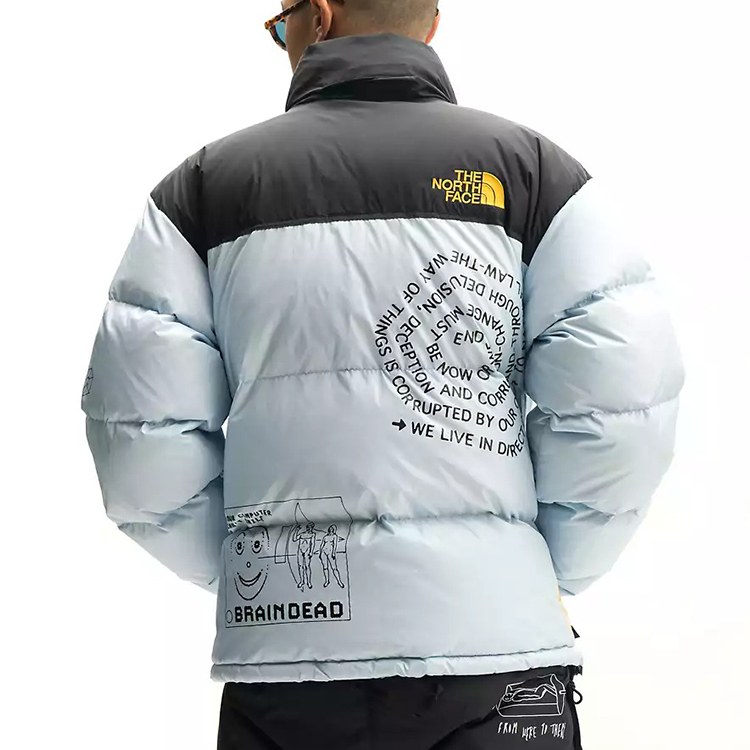 THE NORTH FACE x Brain Dead Printed Nuptse Jacket