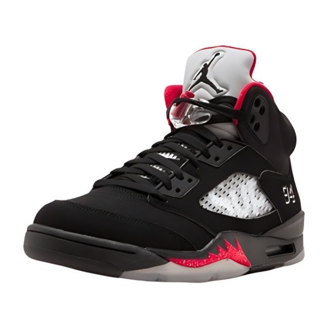Supreme x Air Jordan 5 Retro Black