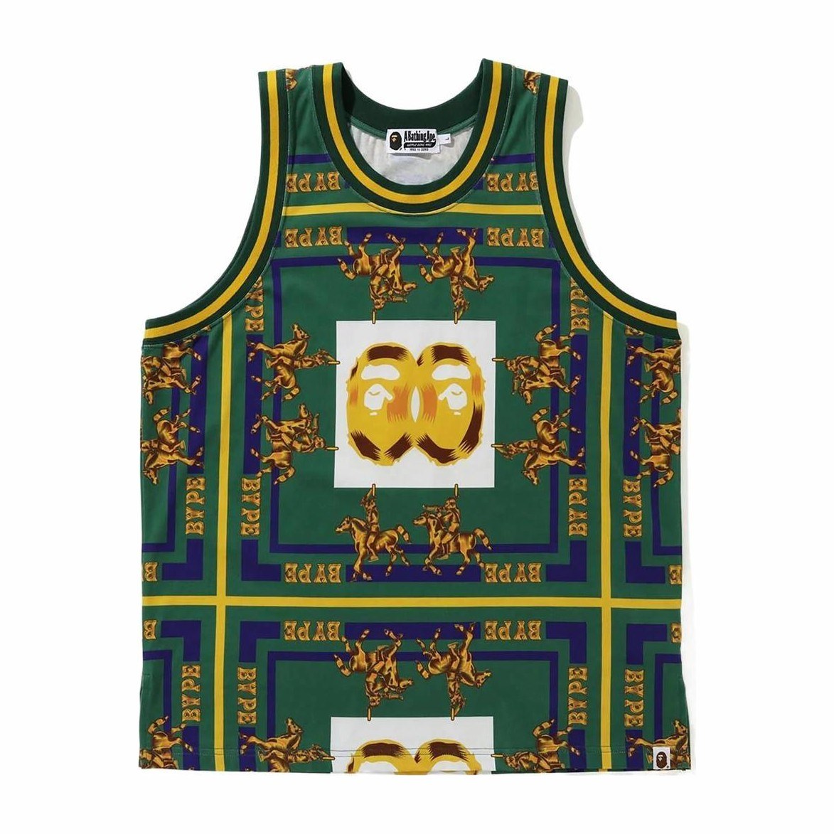 BAPE Double Ape Head Basketball Tank Top