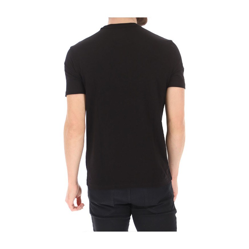 Armani Exchange Logo Print T-Shirt Black