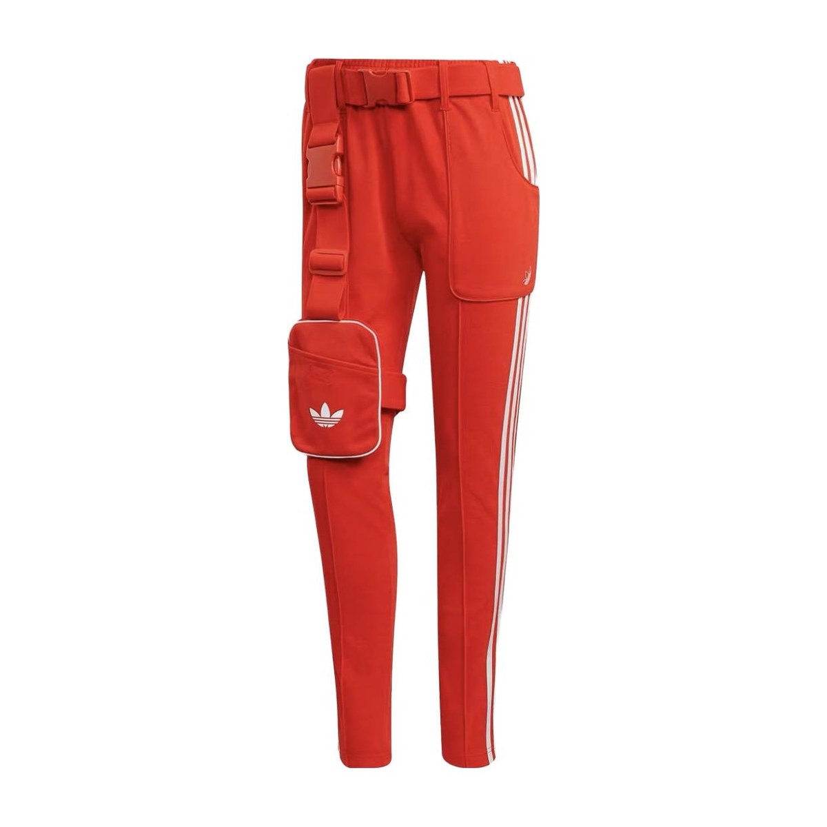 adidas Originals x JWC Classic 3-Stripes Knit Pants Red