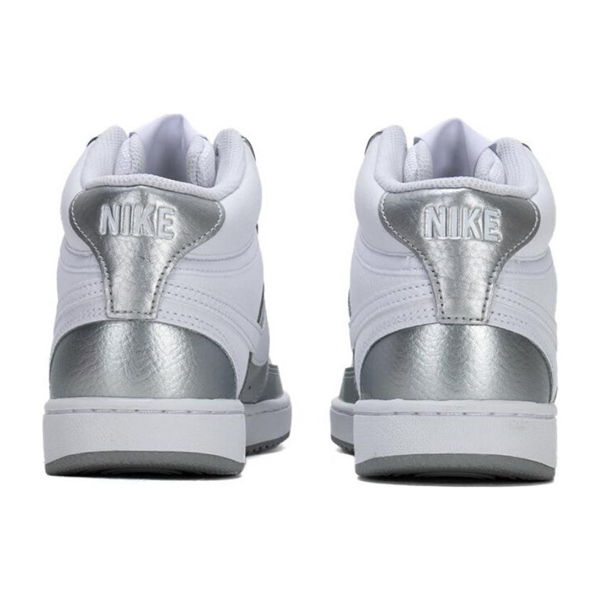 Nike Court Vision Mid Silver White