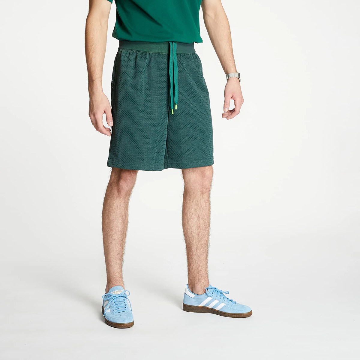 adidas Originals x Jonah Hill Basketball Pants Mineral Green