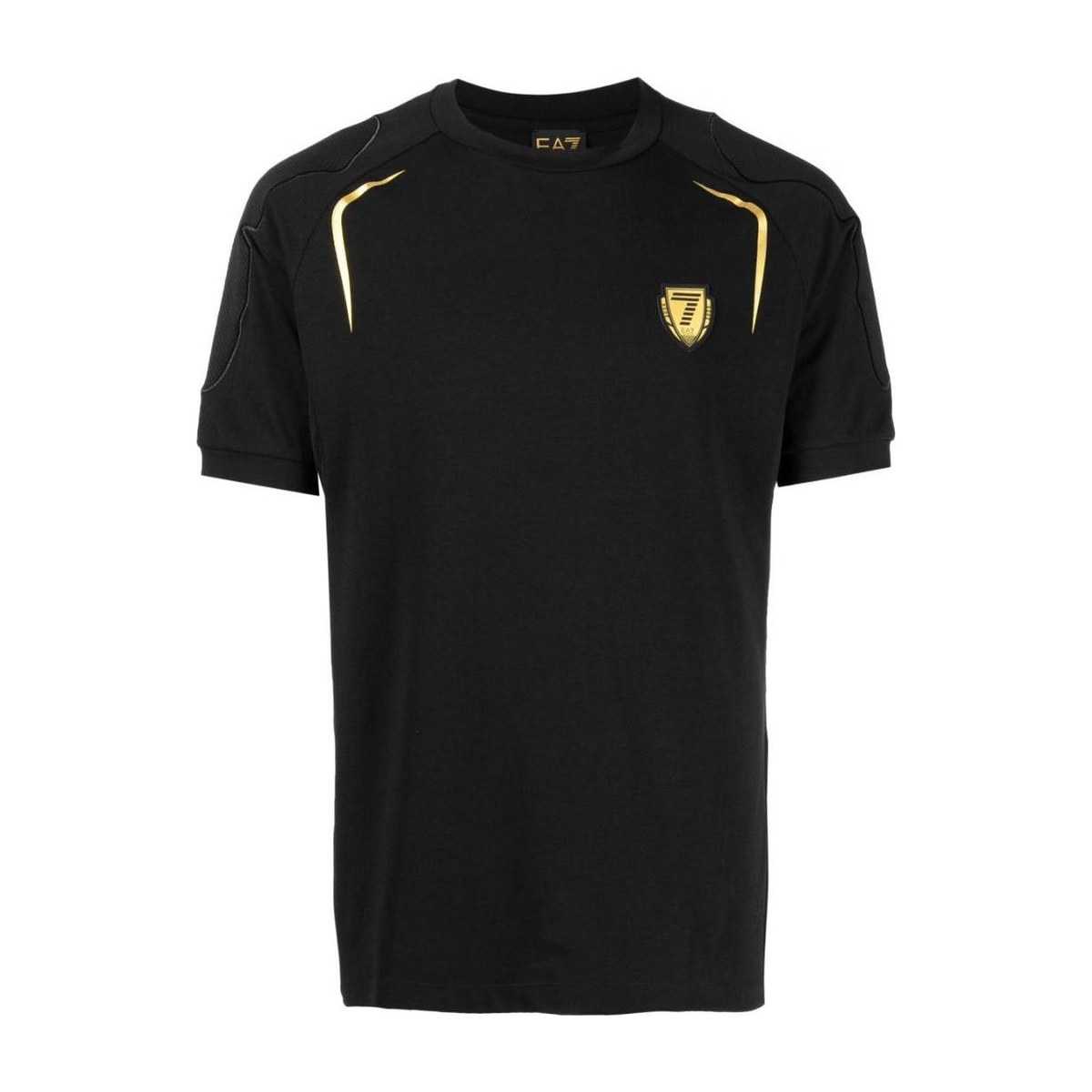 Emporio Armani EA7 Logo T-Shirt Black