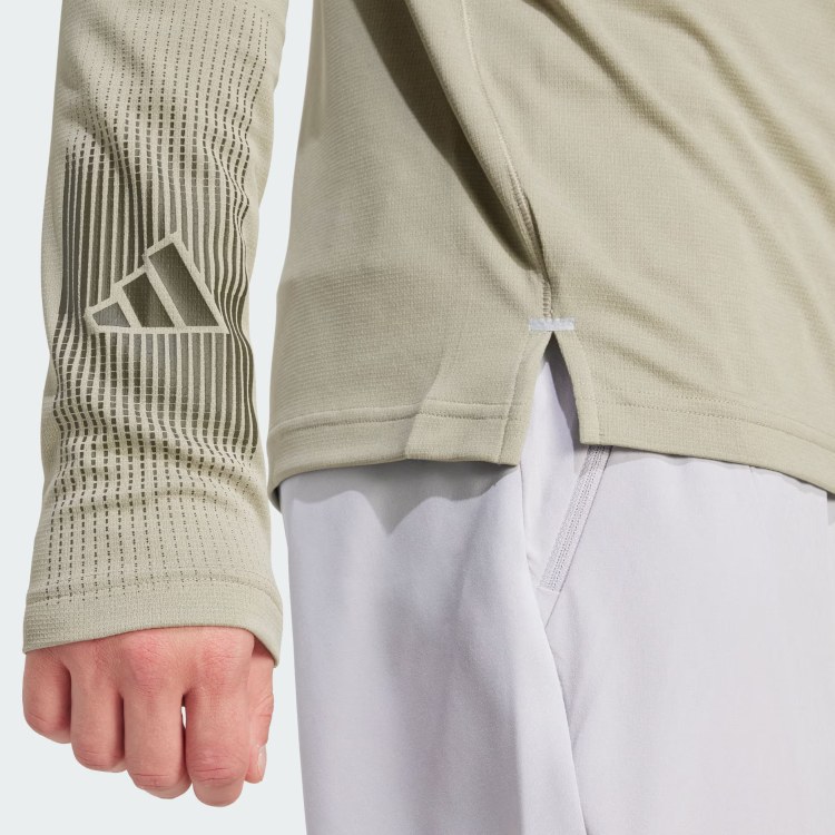 adidas Gym+AEROREADY BRANDLOVE 14-ZIP SHIRT T