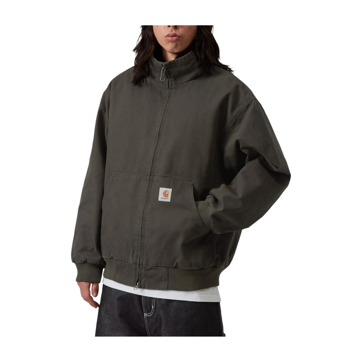 Carhartt WIP SS26 SS26 Ravon Jacket - Oxide Green (heavy stone wash)