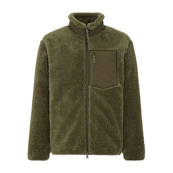 UNIQLO Fleece Jacket Olive
