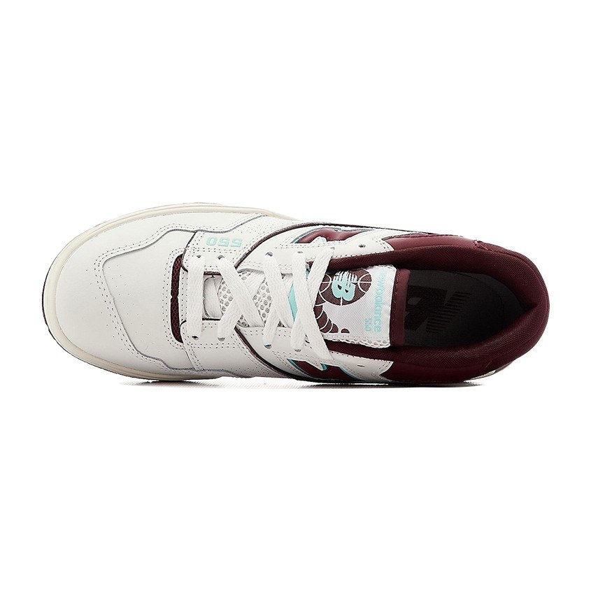 New Balance 550 White Burgundy