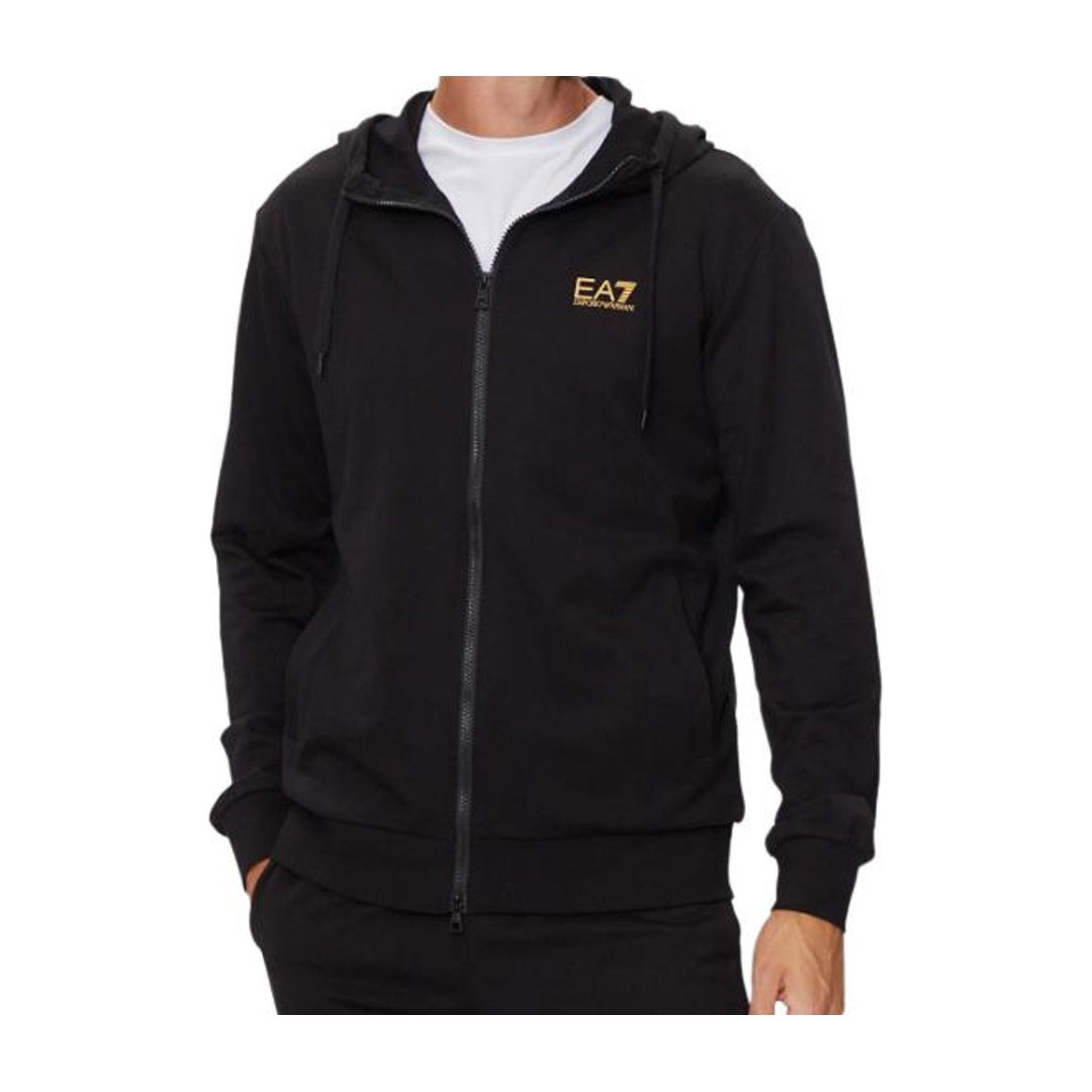 Emporio Armani EA7 Hoodie Black