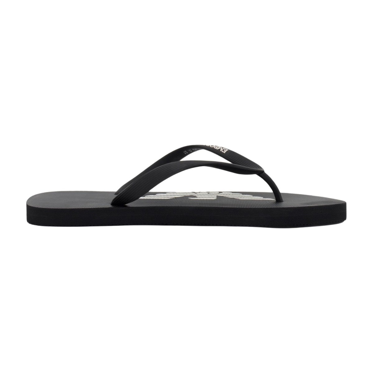 Emporio Armani Flip Flops Black