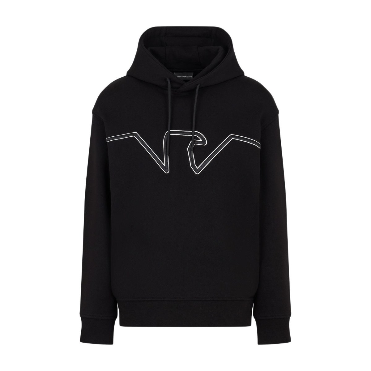 Emporio Armani Eagle Embroidered Hoodie