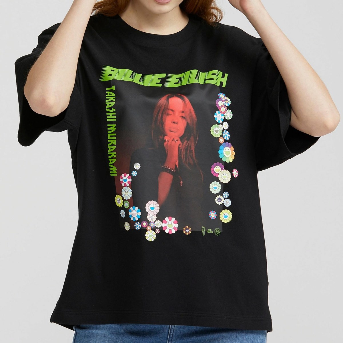 UNIQLO x Takashi Murakami Graphic Tee Black
