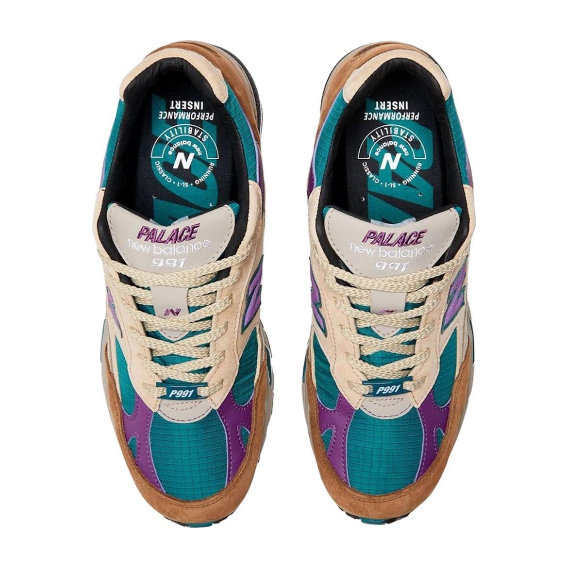 PALACE x New Balance 991