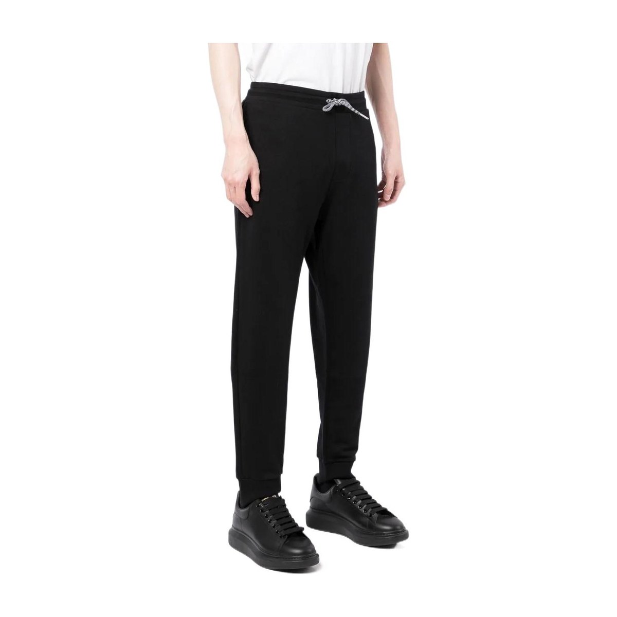 Armani Exchange Logo Sweatpants Black