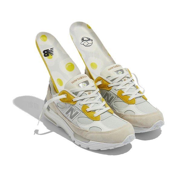 Paperboy Paris x New Balance 992 Fried Egg