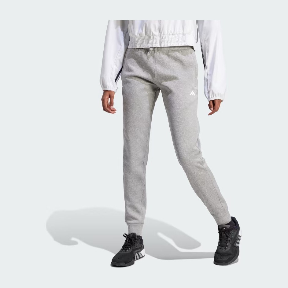 adidas Aeroready Game And Go Regular Tapered Fleece Pants Logo