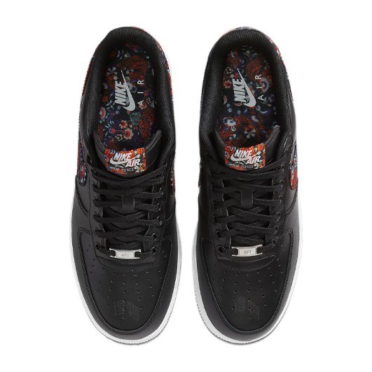 Nike Air Force 1 Low Floral Black White