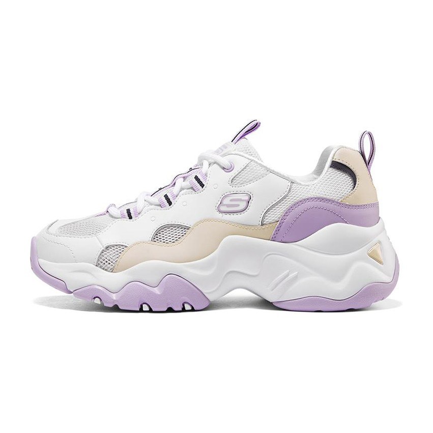 Skechers D'LITES 3.0 White Purple