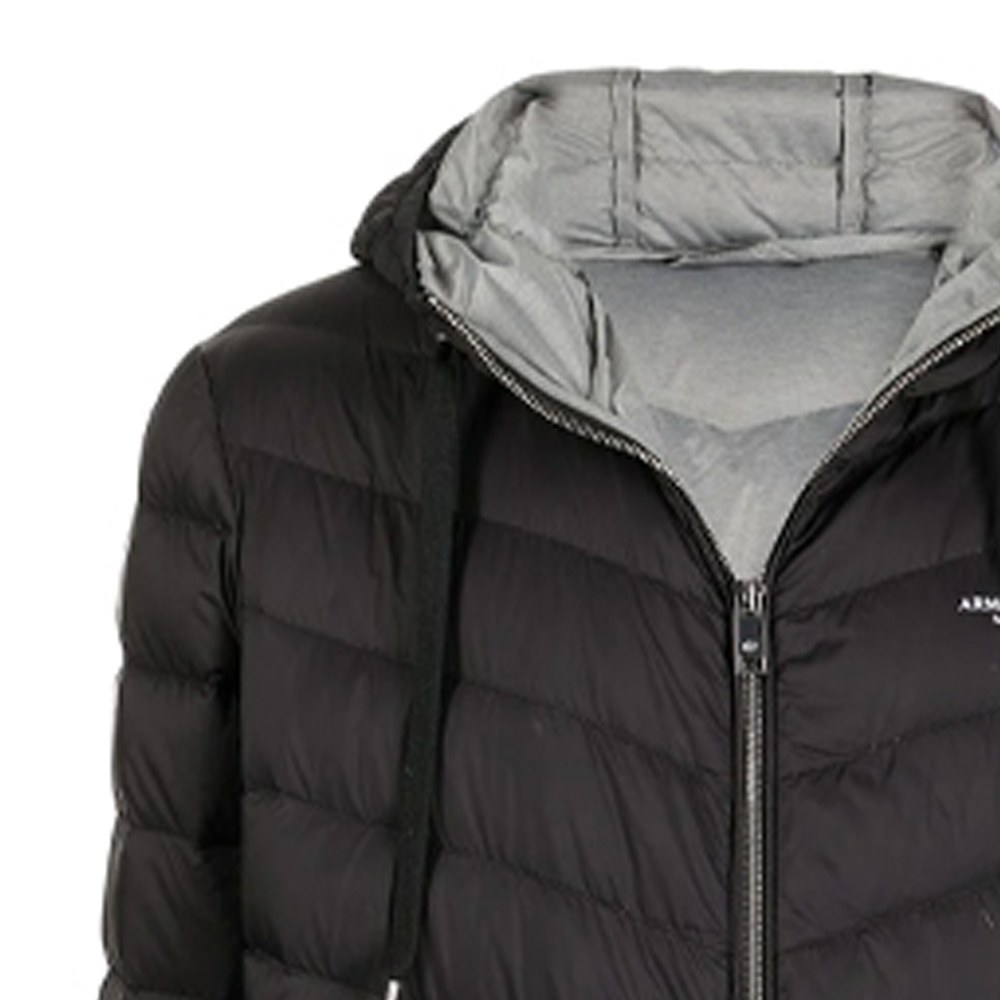 Armani Exchange Puffer Jacket Black