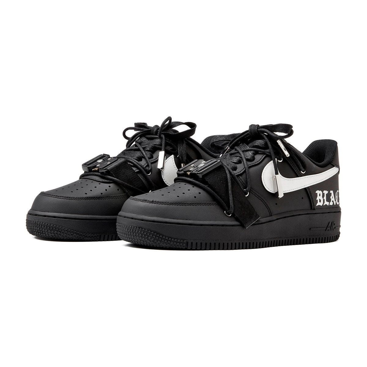 Nike Air Force 1 '07 Black Silver