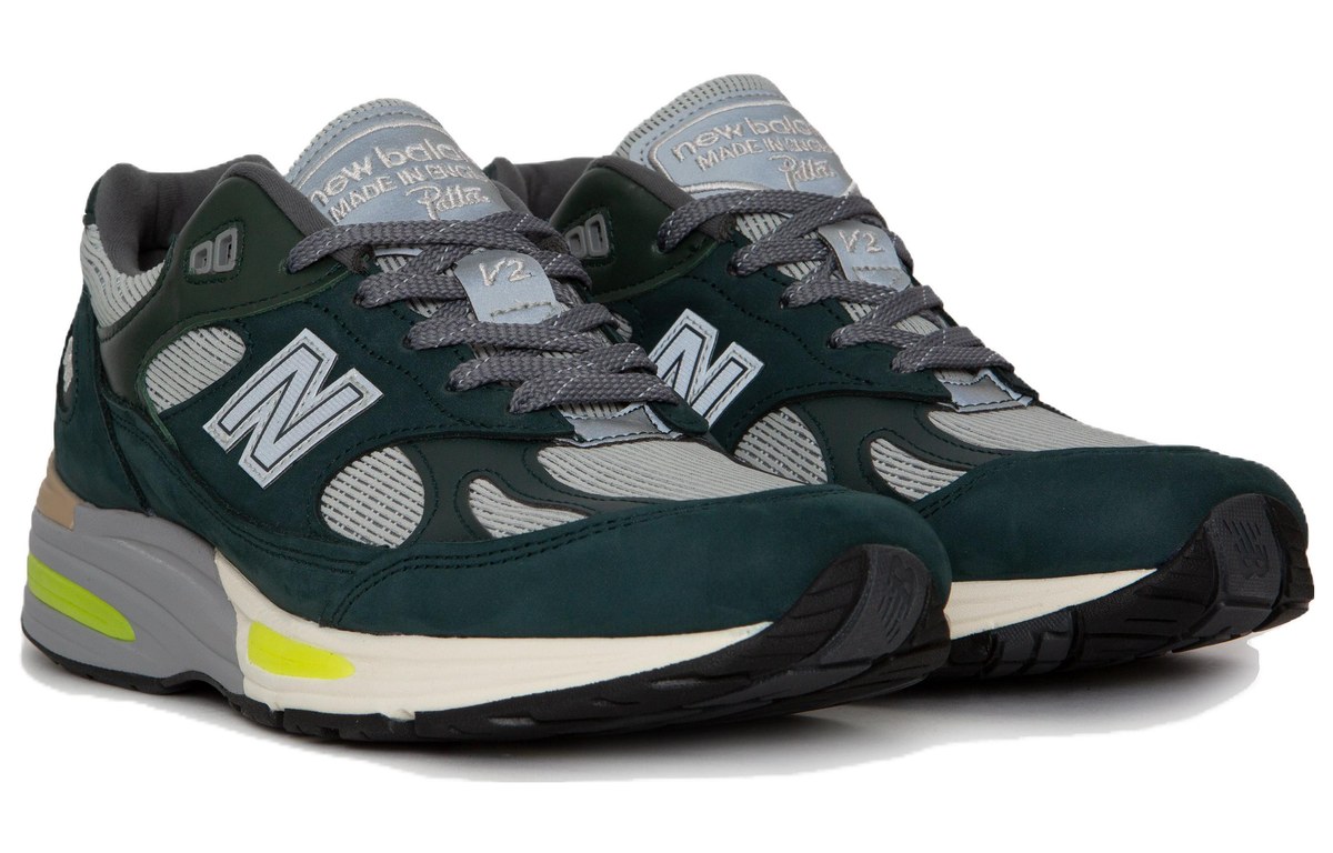 Patta x New Balance 991 V2 Deep Green