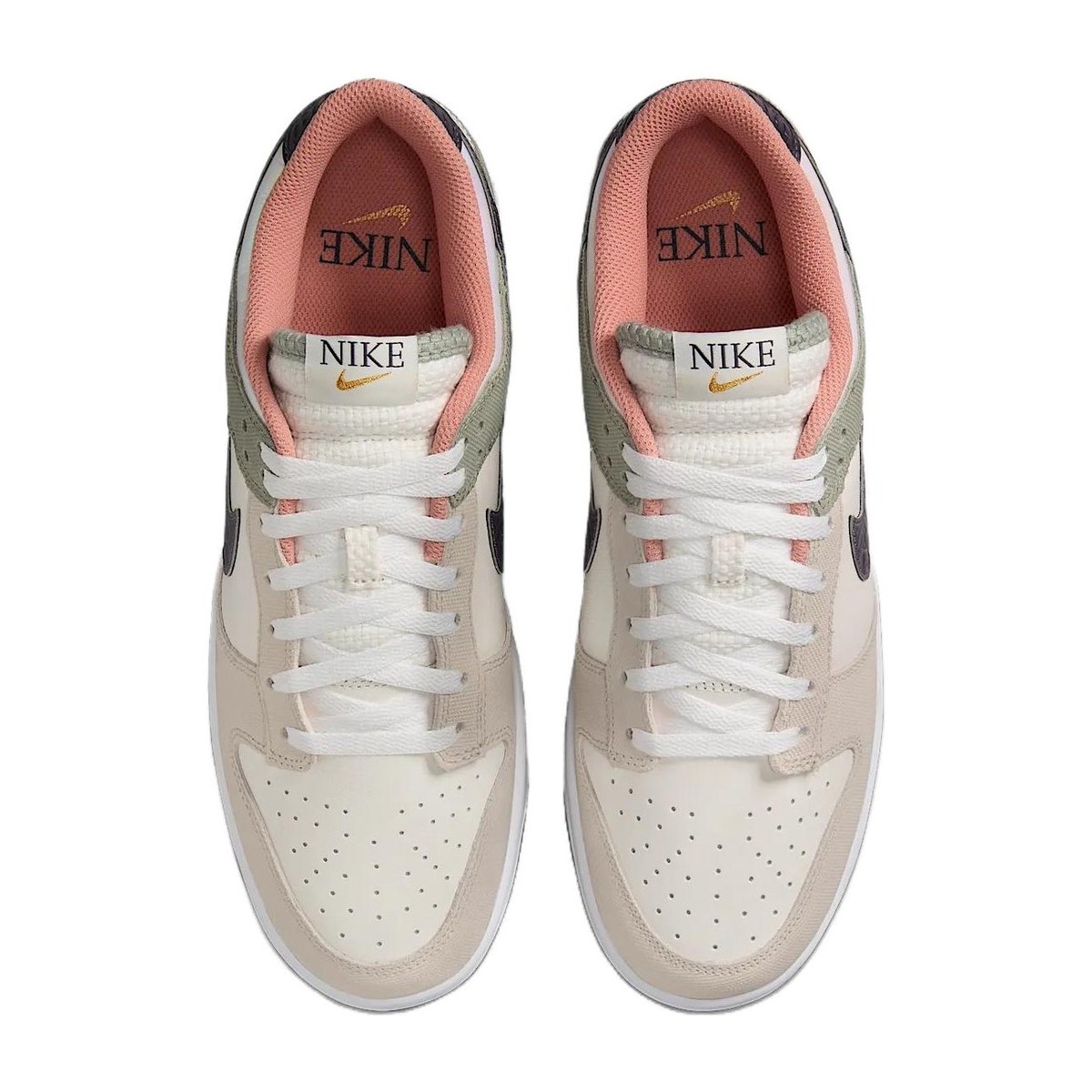 Nike Dunk Low Retro SE White Green Purple