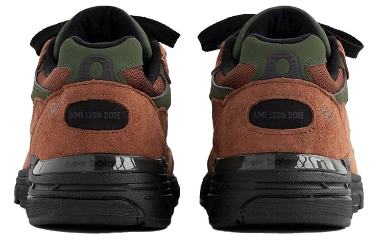 AIME LEON DORE x New Balance 993 Brown