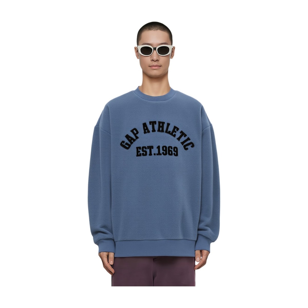 GAP Logo Fleece Crewneck Sweatshirt