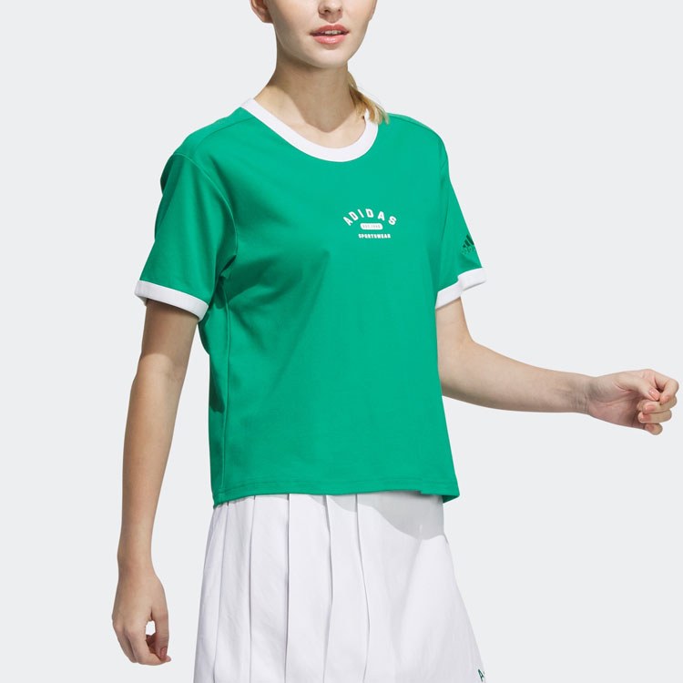 adidas Verbiage Tee Lawn Green