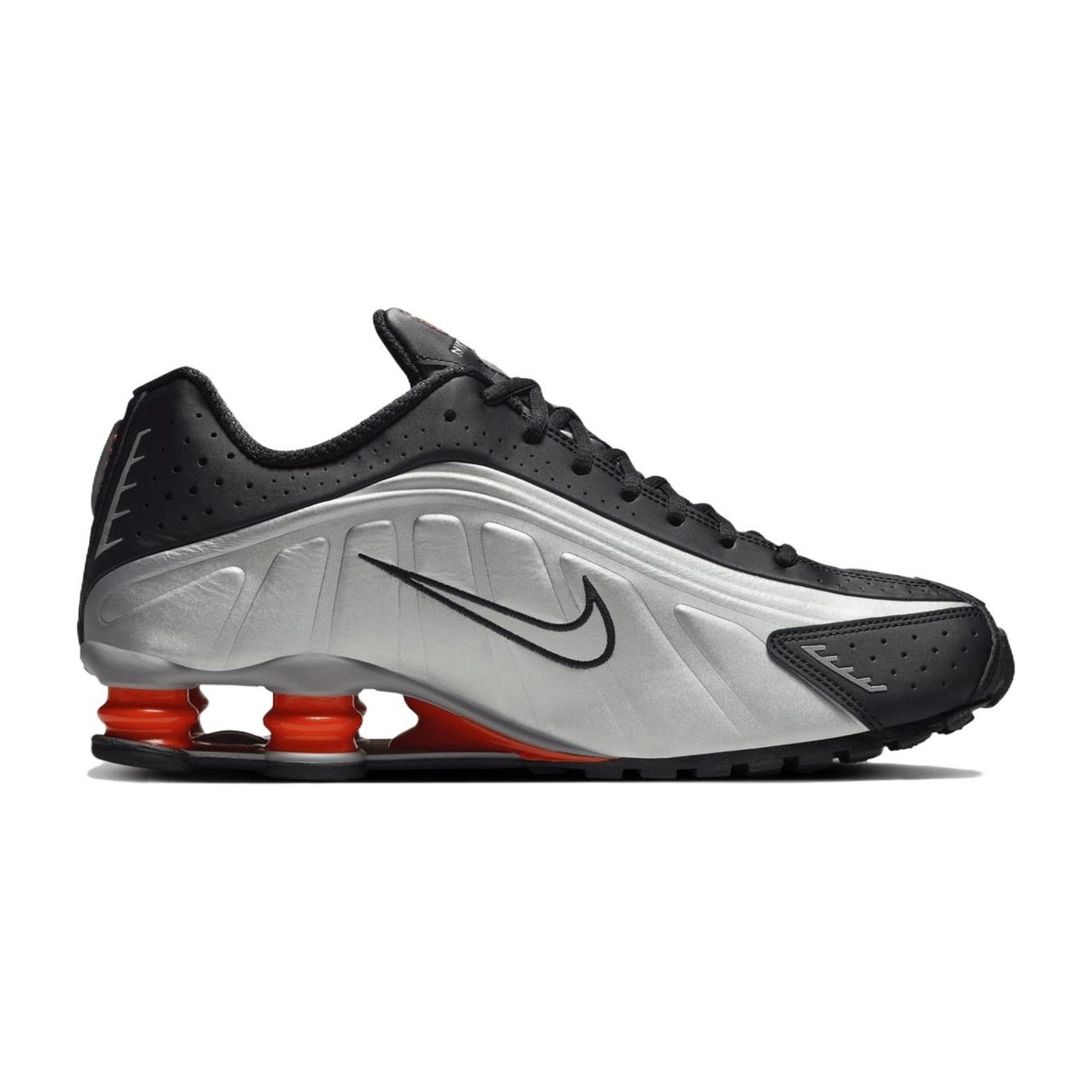 Nike Shox R4 Silver Black