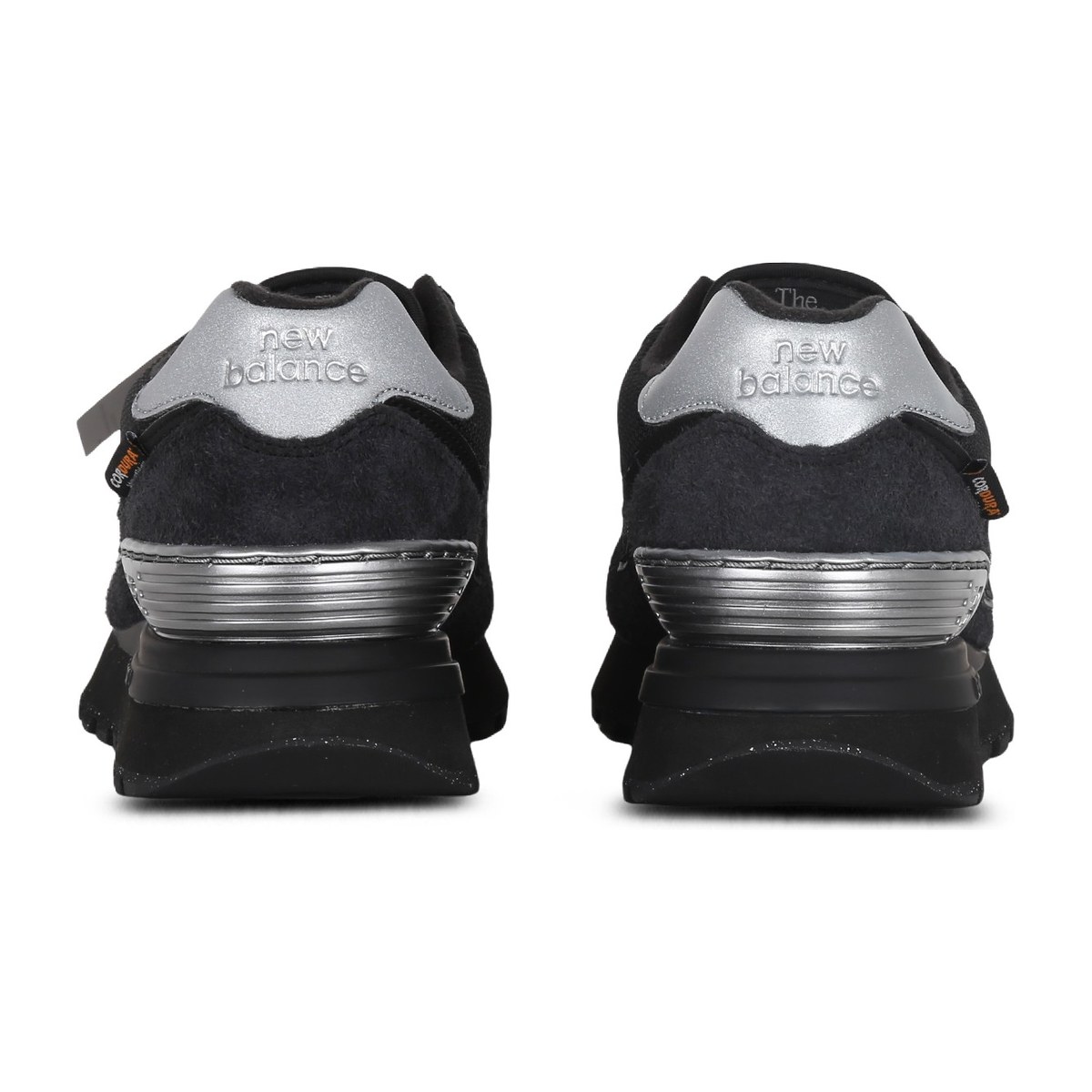 New Balance 574 Silver Black