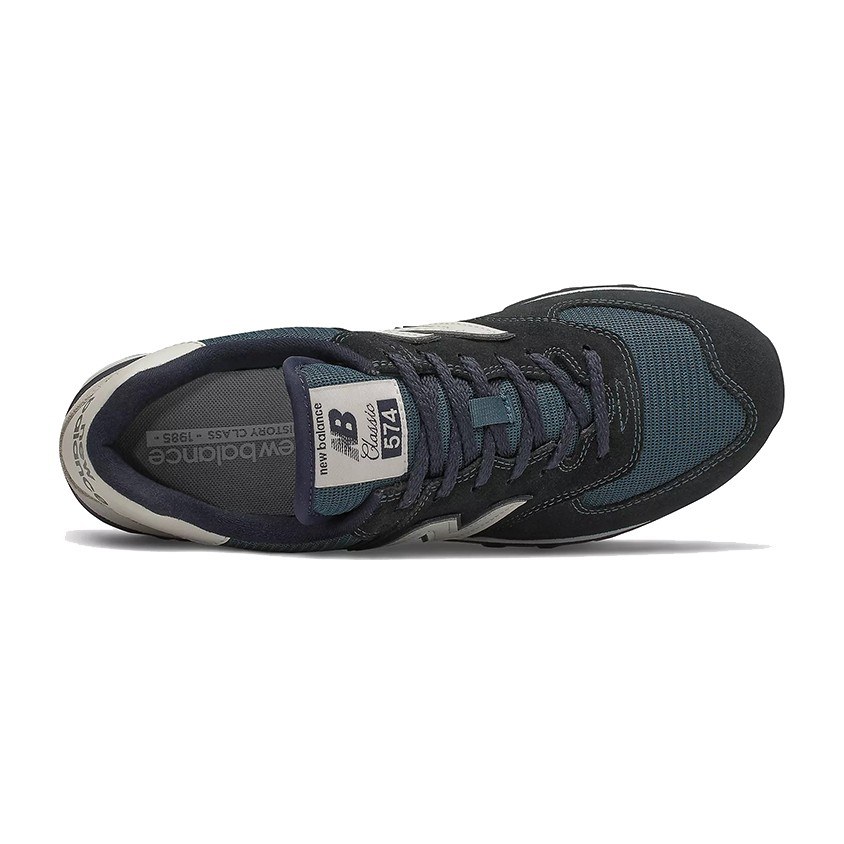 New Balance 574 Essentials Black Green