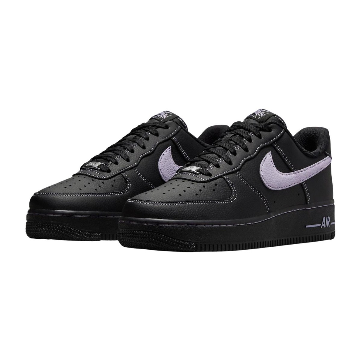 Nike Air Force 1 Low Black Purple