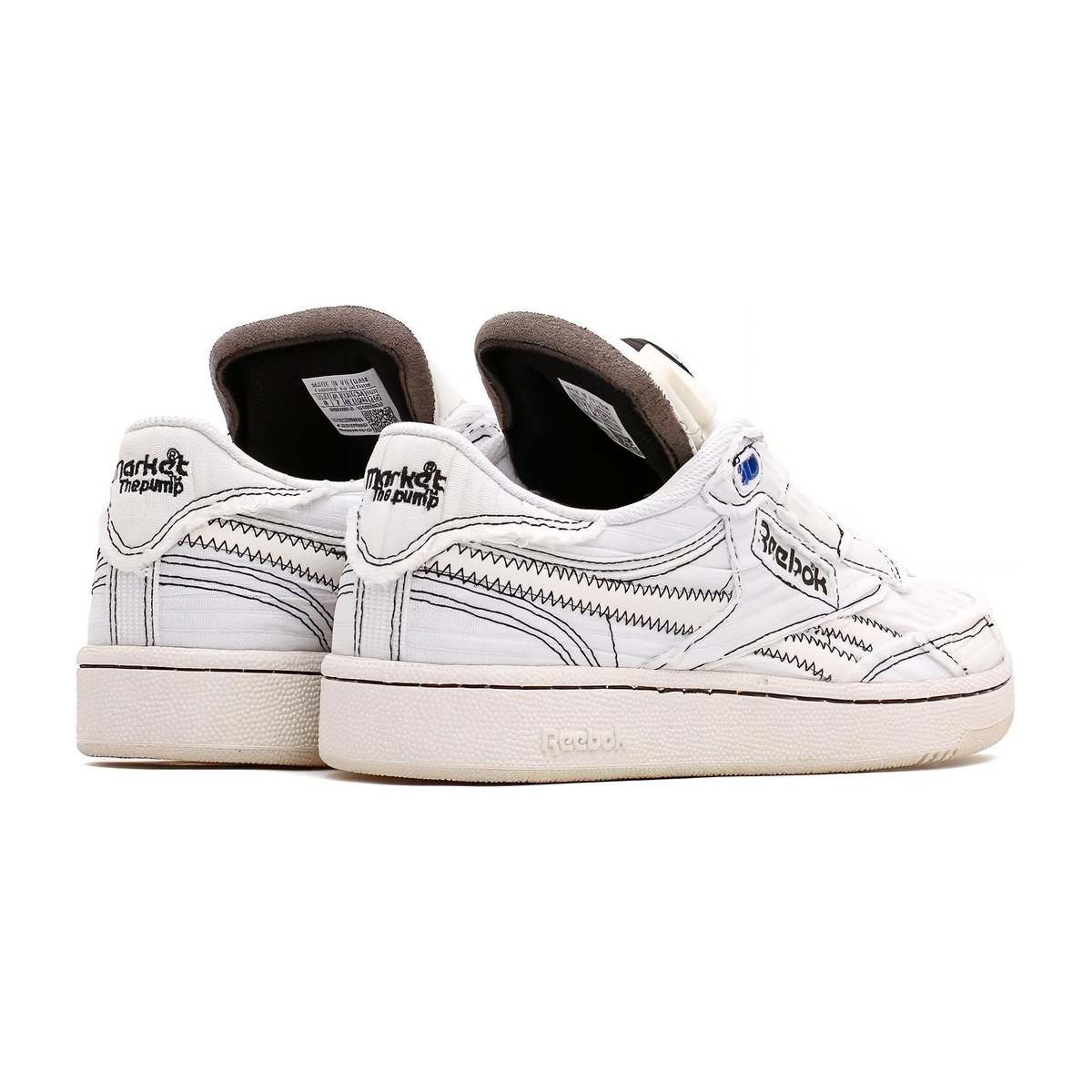 Market x Reebok Club C 85 PUMP