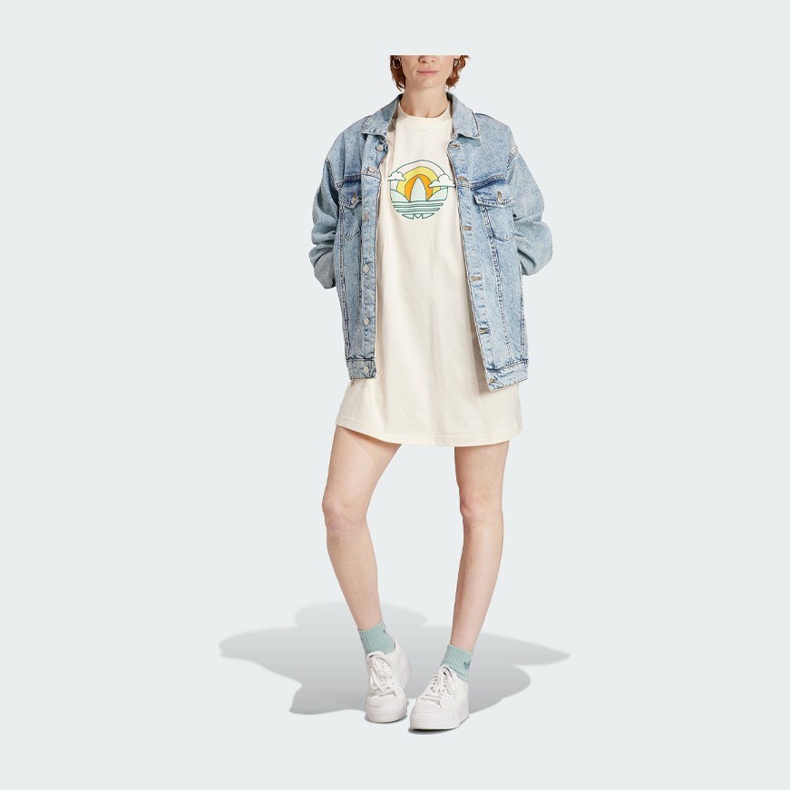 adidas originals Tee Dress Logo