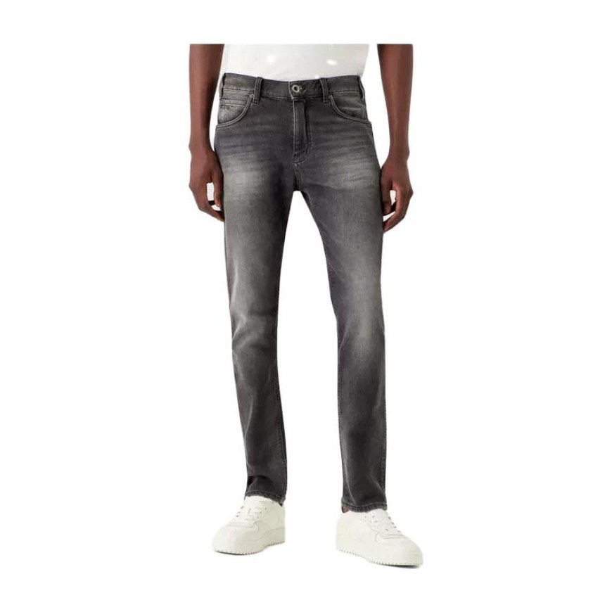 Emporio Armani SS23 Straight Jeans Black